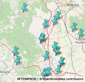 Mappa Via Milaneschi, 52048 Monte San Savino AR, Italia (9.76)