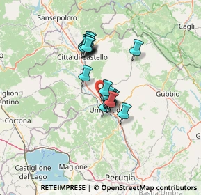 Mappa Viale Indipendenza, 06019 Umbertide PG, Italia (9.719)