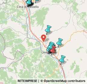 Mappa Viale Indipendenza, 06019 Umbertide PG, Italia (8.8695)