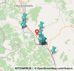 Mappa Viale Indipendenza, 06019 Umbertide PG, Italia (5.34)