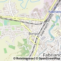 Térkép Fabriano
