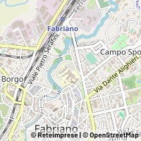 Hartă Fabriano