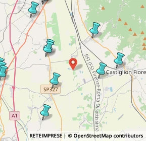 Mappa Località Poggio Ciliegio, 52100 Arezzo AR, Italia (6.06786)