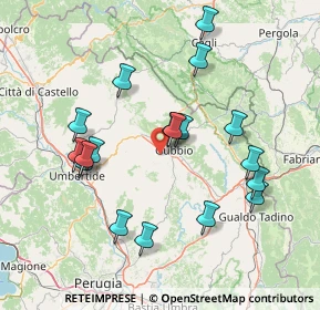 Mappa Località Fontanelle, 06024 Gubbio PG, Italia (15.58667)