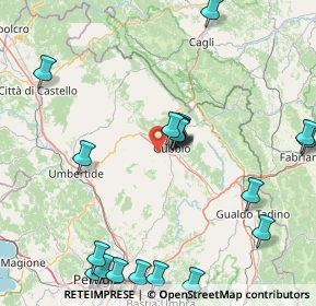 Mappa Località Fontanelle, 06024 Gubbio PG, Italia (20.28)