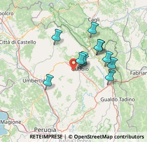 Mappa Località Fontanelle, 06024 Gubbio PG, Italia (11.26545)