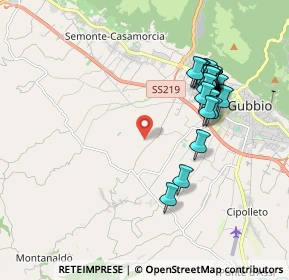 Mappa Località Fontanelle, 06024 Gubbio PG, Italia (1.97586)