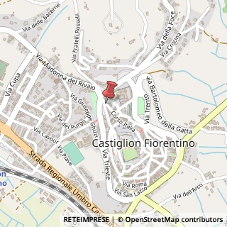 Mappa Corso Italia, 2, 52043 Castiglion Fiorentino, Arezzo (Toscana)