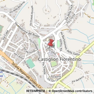Mappa Corso Italia, 32, 52043 Castiglion Fiorentino, Arezzo (Toscana)