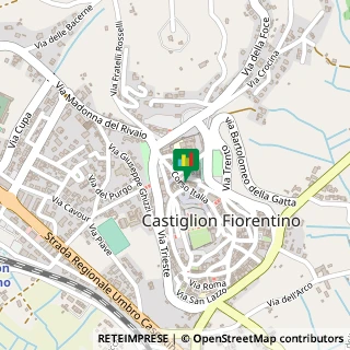 Mappa Corso Italia, 41, 52043 Castiglion Fiorentino, Arezzo (Toscana)