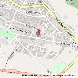 Mappa Via Benedetto Croce, 26, 06024 Gubbio, Perugia (Umbria)