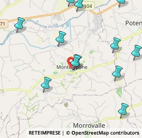 Mappa Via Gabriele Galantara, 62010 Montelupone MC, Italia (2.6)