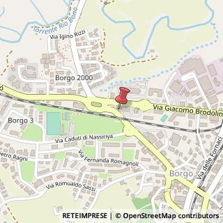 Mappa Via Giacomo Brodolini, 28, 60044 Fabriano, Ancona (Marche)