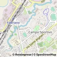 Mapa Fabriano