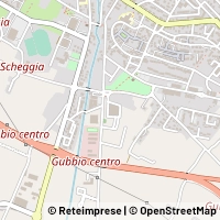 Karte Gubbio