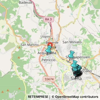 Mappa Via delle Province, 53100 Siena SI, Italia (2.9975)