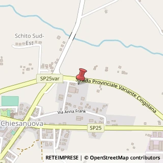 Mappa Contrada Collevago in Chiesanuova, 55, 62010 Treia MC, Italia, 62010 Treia, Macerata (Marche)