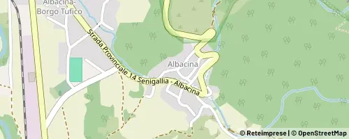 Mappa Fabriano