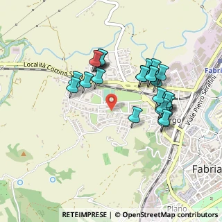 Mappa Via Fernanda Romagnoli, 60044 Fabriano AN, Italia (0.43793)