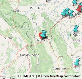 Mappa Via Fernanda Romagnoli, 60044 Fabriano AN, Italia (23.04933)