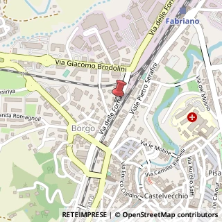 Mappa Via delle Fornaci, 56, 60044 Fabriano, Ancona (Marche)