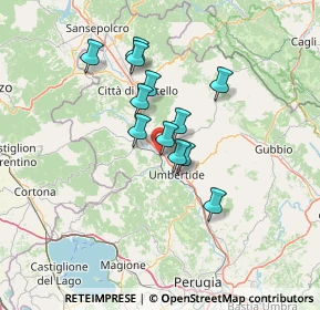 Mappa Via Europa, 06019 Umbertide PG, Italia (10.59083)