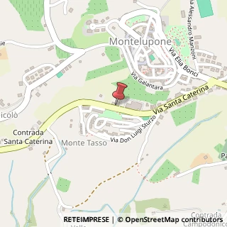 Mappa Via S. Caterina, 13, 62010 Montelupone, Macerata (Marche)