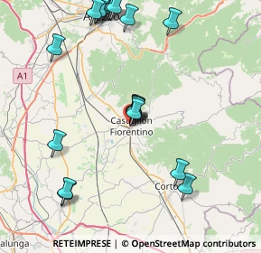 Mappa Via Trieste, 52043 Castiglion Fiorentino AR, Italia (9.3355)