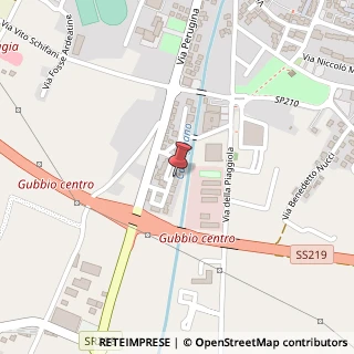 Mappa Piazza San Bernardino, 5, 06024 Gubbio, Perugia (Umbria)