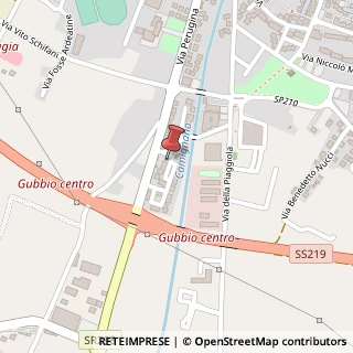 Mappa Piazza San Bernardino, 7, 06024 Gubbio, Perugia (Umbria)