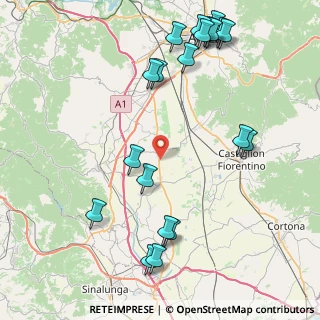 Mappa Via Giacomo Matteotti, 52048 Monte San Savino AR, Italia (10.7195)
