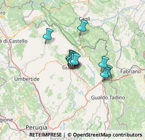 Mappa Via dell' Arte dei Sarti, 06024 Gubbio PG, Italia (6.65077)