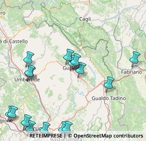 Mappa Via dell' Arte dei Sarti, 06024 Gubbio PG, Italia (21.90188)