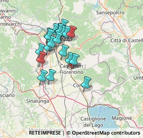 Mappa Piazza della Collegiata, 52043 Castiglion Fiorentino AR, Italia (12.442)