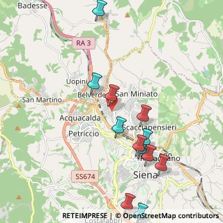 Mappa Via Toscana, 53018 Sovicille SI, Italia (2.43)