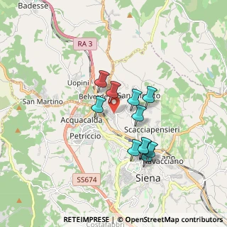 Mappa Via Toscana, 53018 Sovicille SI, Italia (1.46818)
