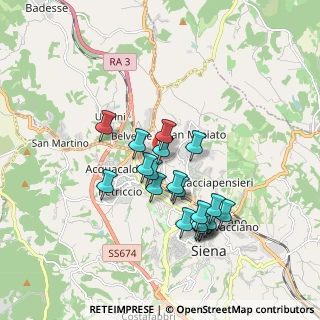 Mappa Via Toscana, 53018 Sovicille SI, Italia (1.6515)