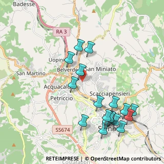 Mappa Via Toscana, 53018 Sovicille SI, Italia (2.36611)