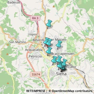 Mappa Via Toscana, 53018 Sovicille SI, Italia (1.81231)