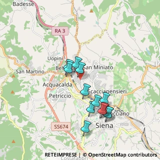 Mappa Via Toscana, 53018 Sovicille SI, Italia (1.76231)