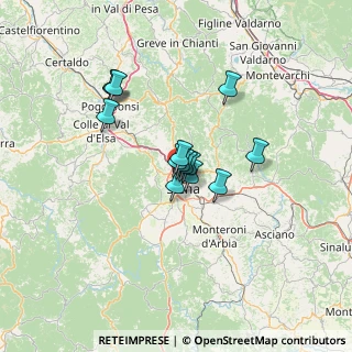 Mappa Via Toscana, 53018 Sovicille SI, Italia (9.56714)