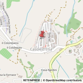 Mappa Via Alessandro Casolani, 21, 53031 Casole d'Elsa, Siena (Toscana)