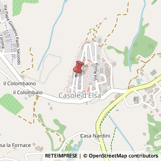 Mappa Via Alessandro Casolani, 23, 53031 Casole d'Elsa, Siena (Toscana)