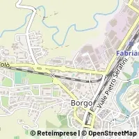 Mapa Fabriano