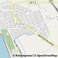 地図 Rosignano Marittimo