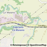 地図 Fabriano