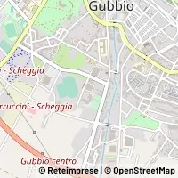 Mapa Gubbio