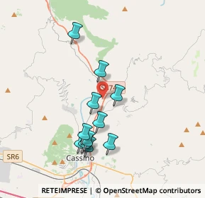 Mappa Via tangenziale, 03049 Sant'Elia Fiumerapido FR, Italia (3.64091)