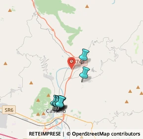 Mappa Via tangenziale, 03049 Sant'Elia Fiumerapido FR, Italia (4.52909)
