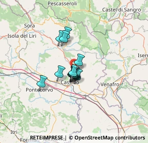 Mappa Via tangenziale, 03049 Sant'Elia Fiumerapido FR, Italia (7.88846)